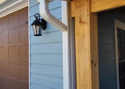 Custom Connected Downspout